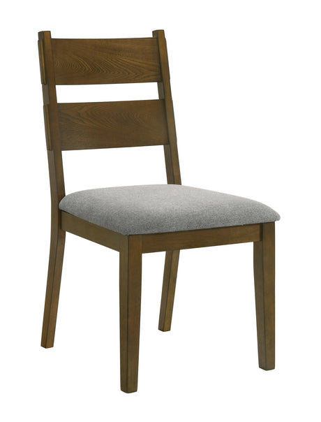 Everly Brown Dining Chair, Set of 2 by Crown Mark at Eve Furniture