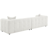 Everly Off White Boucle Extra Long Sofa by Coaster at Eve Furniture