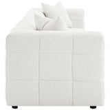 Everly Off White Boucle Extra Long Sofa by Coaster at Eve Furniture