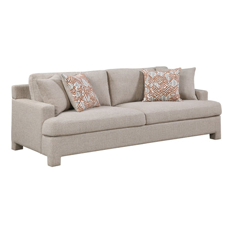 Everly Taupe 2-Piece Living Room Set by Homelegance at Eve Furniture