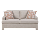 Everly Taupe 2-Piece Living Room Set by Homelegance at Eve Furniture