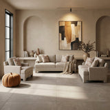 Everly Taupe Chair by Homelegance at Eve Furniture