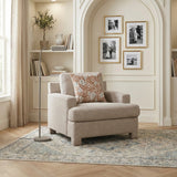 Everly Taupe Chair by Homelegance at Eve Furniture