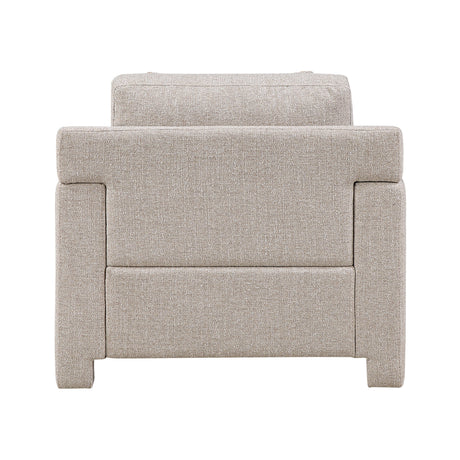 Everly Taupe Chair by Homelegance at Eve Furniture