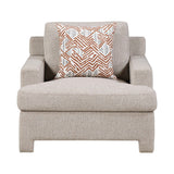 Everly Taupe Living Room Set by Homelegance at Eve Furniture