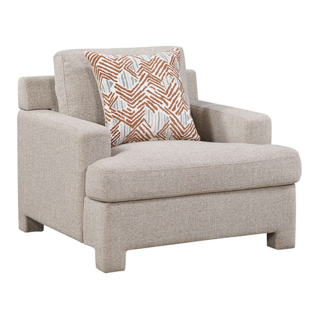 Everly Taupe Living Room Set by Homelegance at Eve Furniture