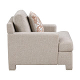 Everly Taupe Living Room Set by Homelegance at Eve Furniture
