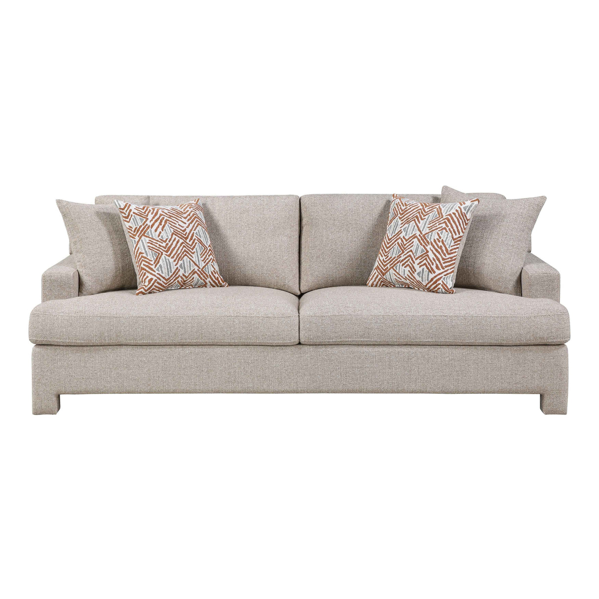 Everly Taupe Living Room Set by Homelegance at Eve Furniture
