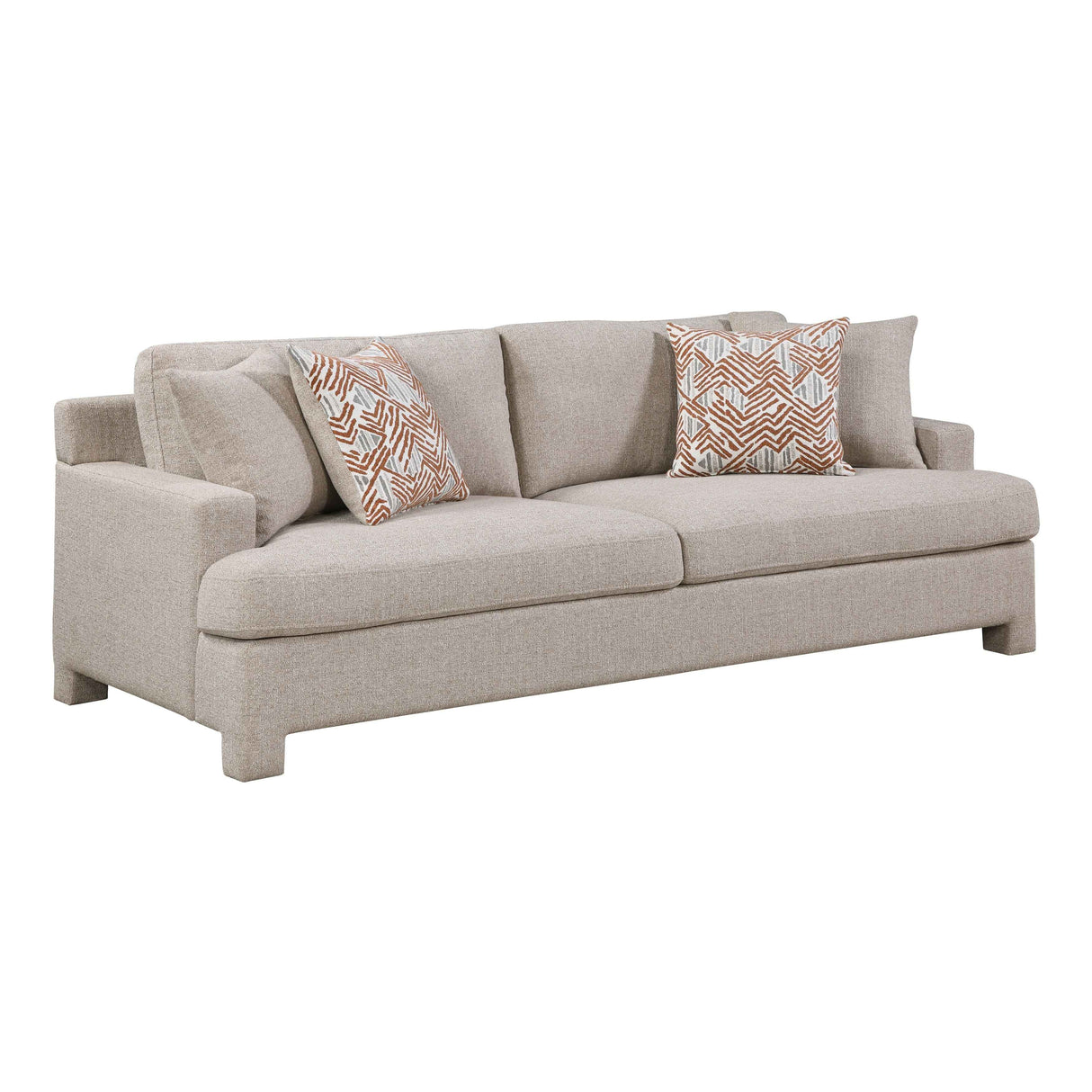 Everly Taupe Living Room Set by Homelegance at Eve Furniture