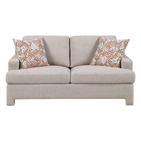 Everly Taupe Living Room Set by Homelegance at Eve Furniture