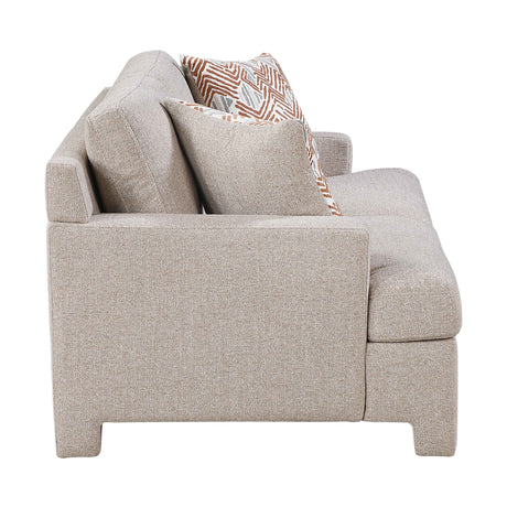 Everly Taupe Living Room Set by Homelegance at Eve Furniture