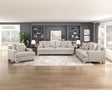 Everly Taupe Living Room Set by Homelegance at Eve Furniture