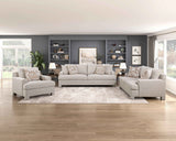 Everly Taupe Living Room Set by Homelegance at Eve Furniture
