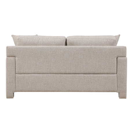 Everly Taupe Loveseat by Homelegance at Eve Furniture