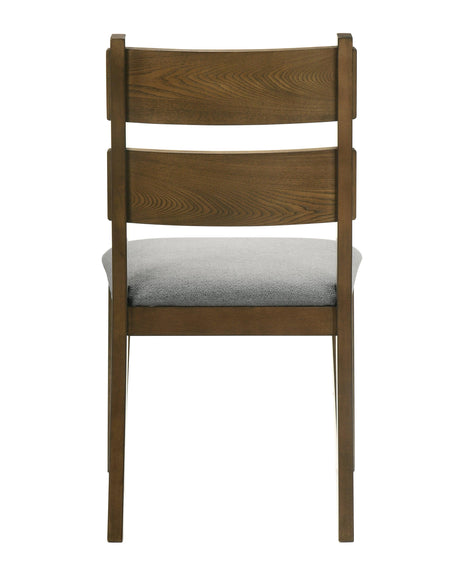 Everly Brown Dining Chair, Set of 2 by Crown Mark at Eve Furniture