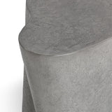 Everson Athena Gray Outdoor Accent Table by Classic Home at Eve Furniture