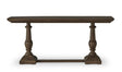 Everson Console Table Brown by Moe's Home at Eve Furniture