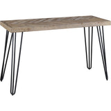 Everson Solid Fir Console Table in Sand Dollar by Modus Furniture at Eve Furniture