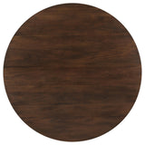 Everton Round 53-inch Wood Dining Table Walnut