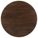 Everton Walnut 5-Piece Round 54-inch Dining Set by Coaster at Eve Furniture