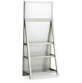 Evesen Champagne Floor Standing Mirror/Storage by ASHLEY FURNITURE at Eve Furniture