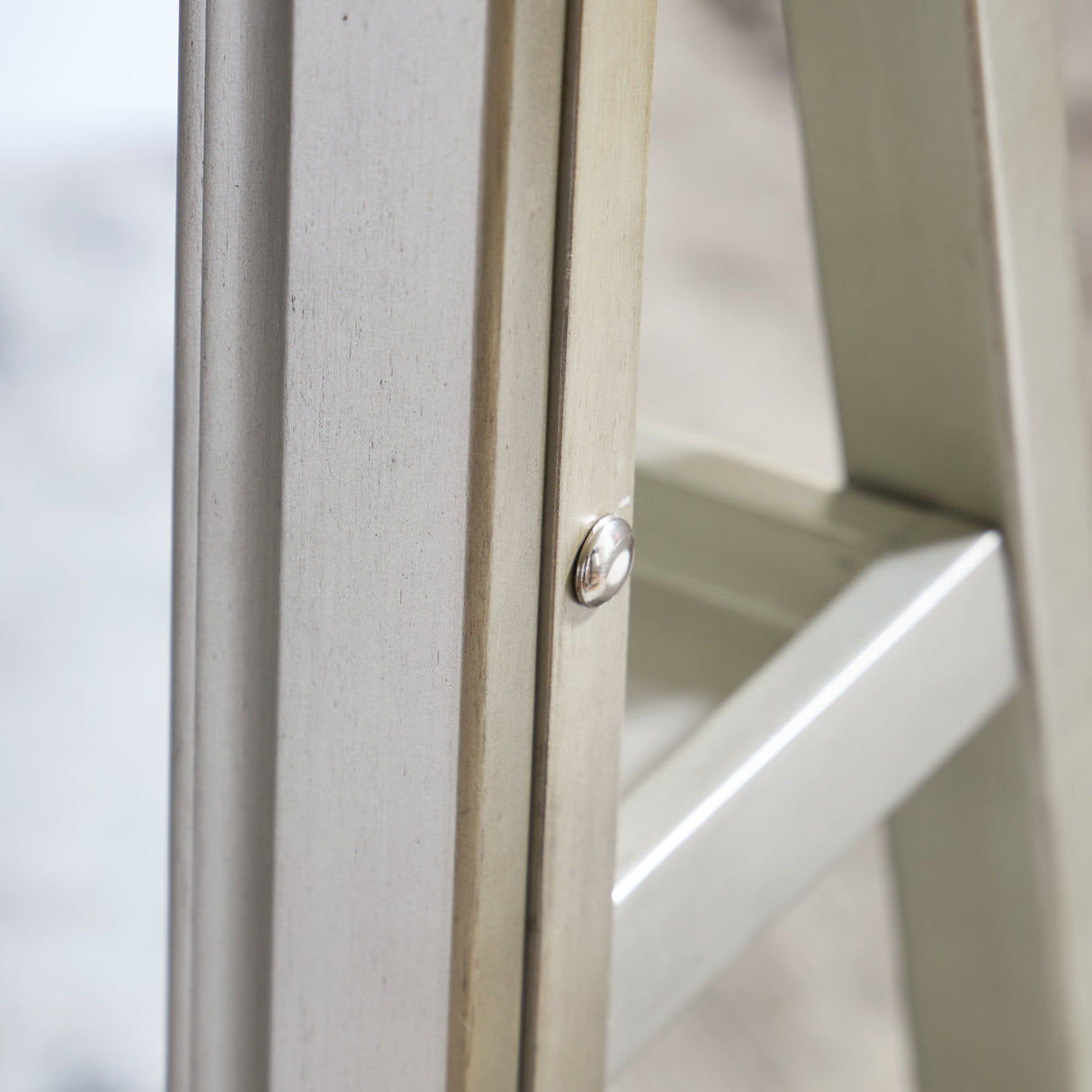 Evesen Champagne Floor Standing Mirror/Storage by ASHLEY FURNITURE at Eve Furniture