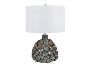 Evie Grey Table Lamp (Set of 2) by Crestview at Eve Furniture