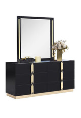 Evon Black 3-Piece Bedroom Set by New Era Innovations at Eve Furniture
