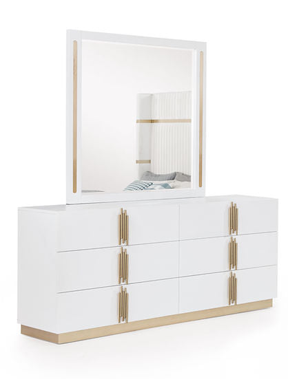 Evon White Bedroom Set by New Era Innovations at Eve Furniture
