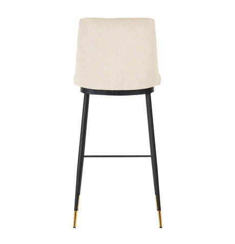 Evora Velvet Counter Stool - Set of 2 by TOV Furniture at Eve Furniture