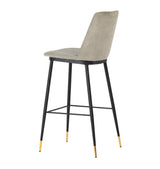 Evora Velvet Counter Stool - Set of 2 by TOV Furniture at Eve Furniture