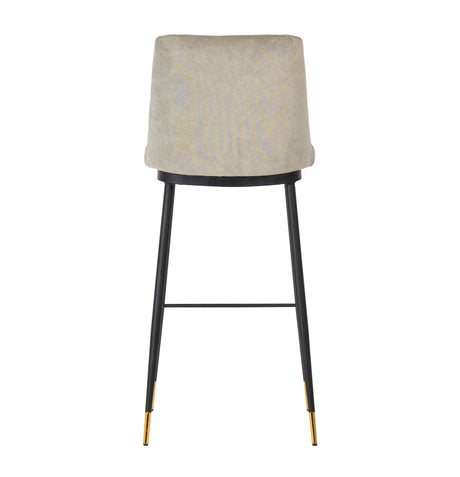 Evora Velvet Counter Stool - Set of 2 by TOV Furniture at Eve Furniture