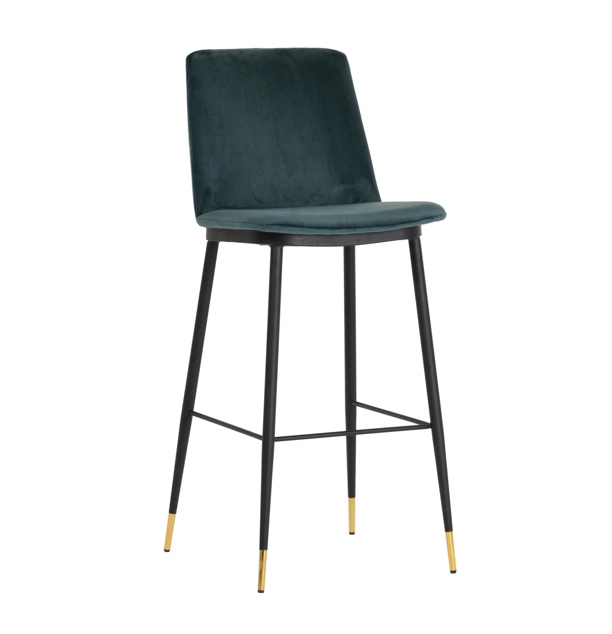 Evora Velvet Counter Stool - Set of 2 by TOV Furniture at Eve Furniture