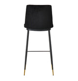 Evora Velvet Counter Stool - Set of 2 by TOV Furniture at Eve Furniture