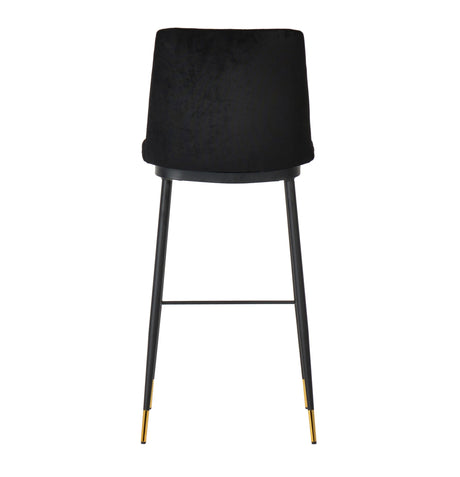Evora Velvet Counter Stool - Set of 2 by TOV Furniture at Eve Furniture