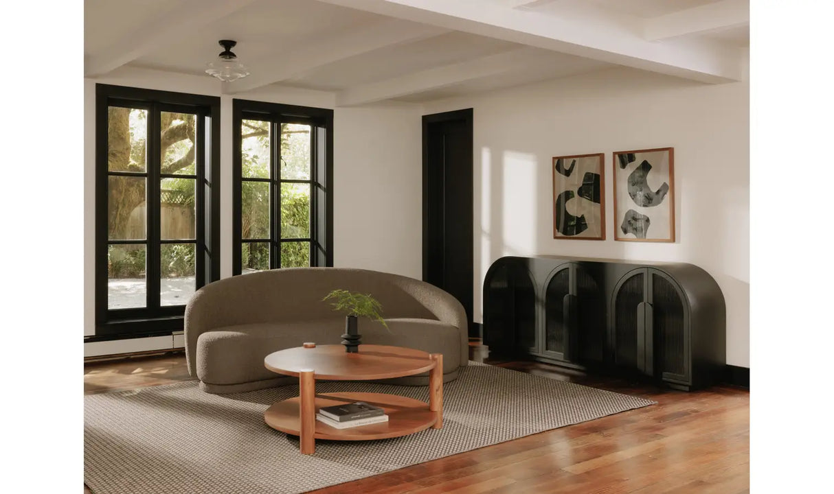Excelsior Sofa Warm Taupe by Moe's Home at Eve Furniture