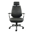 Executive Office Chair Black by Moe's Home at Eve Furniture