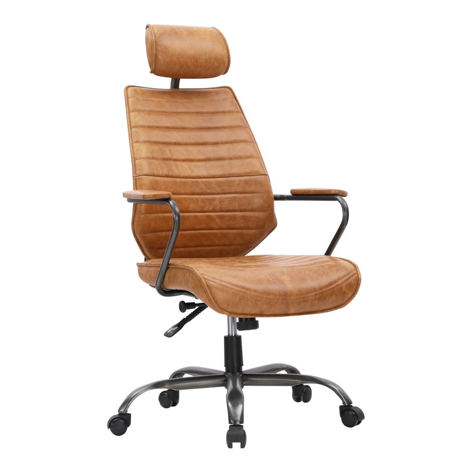 Executive Office Chair Tan by Moe's Home at Eve Furniture