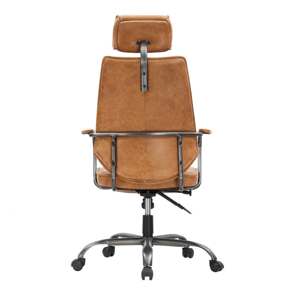 Executive Office Chair Tan by Moe's Home at Eve Furniture