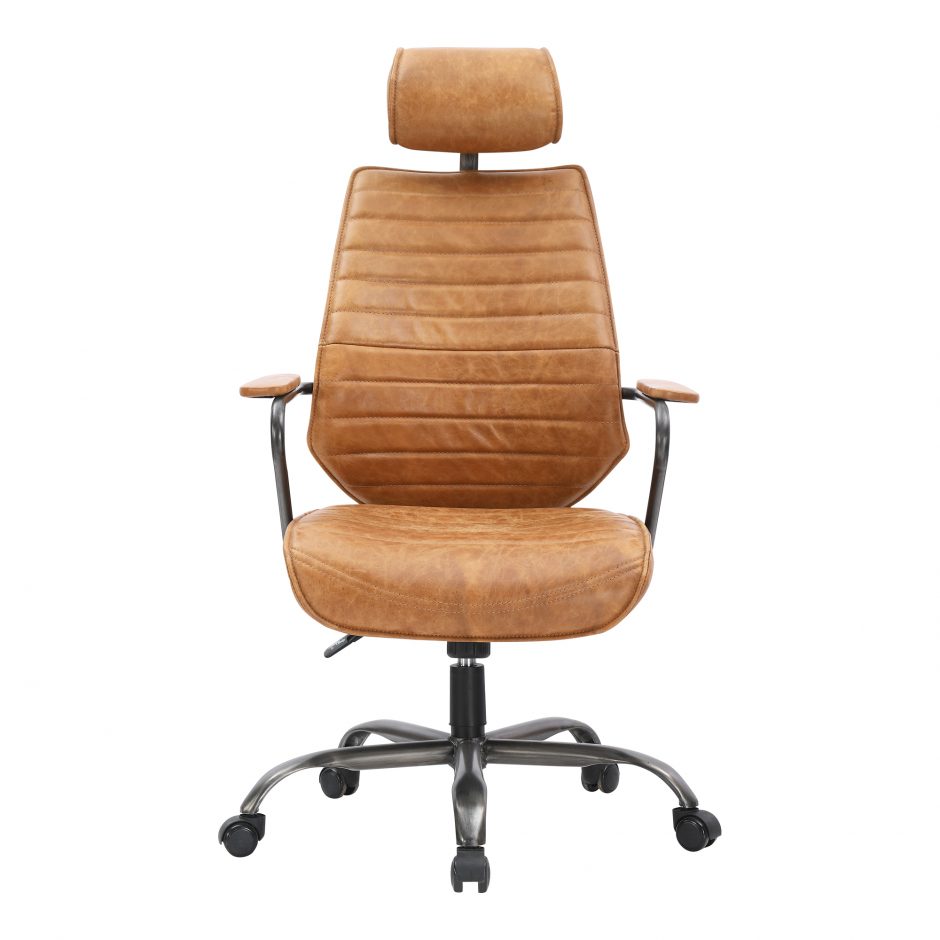 Executive Office Chair Tan by Moe's Home at Eve Furniture