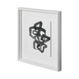 Expression 1 by Lora Gold a Hand Embellished Textured Framed Art Print Matted under Glass by Mercana at Eve Furniture