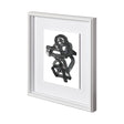 Expression 3 by Lora Gold a Hand Embellished Textured Framed Art Print Matted under Glass by Mercana at Eve Furniture