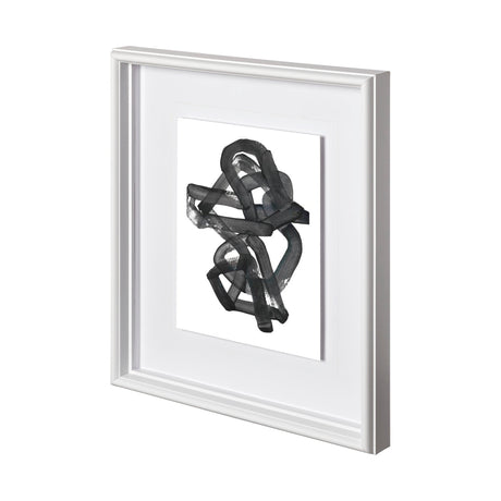 Expression 3 by Lora Gold a Hand Embellished Textured Framed Art Print Matted under Glass by Mercana at Eve Furniture