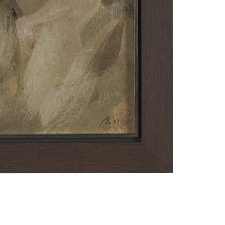 Exquisite Bloom by Mercana Studio Hand-Embellished Textured Framed Artwork Matted by Mercana at Eve Furniture