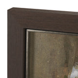 Exquisite Bloom by Mercana Studio Hand-Embellished Textured Framed Artwork Matted by Mercana at Eve Furniture