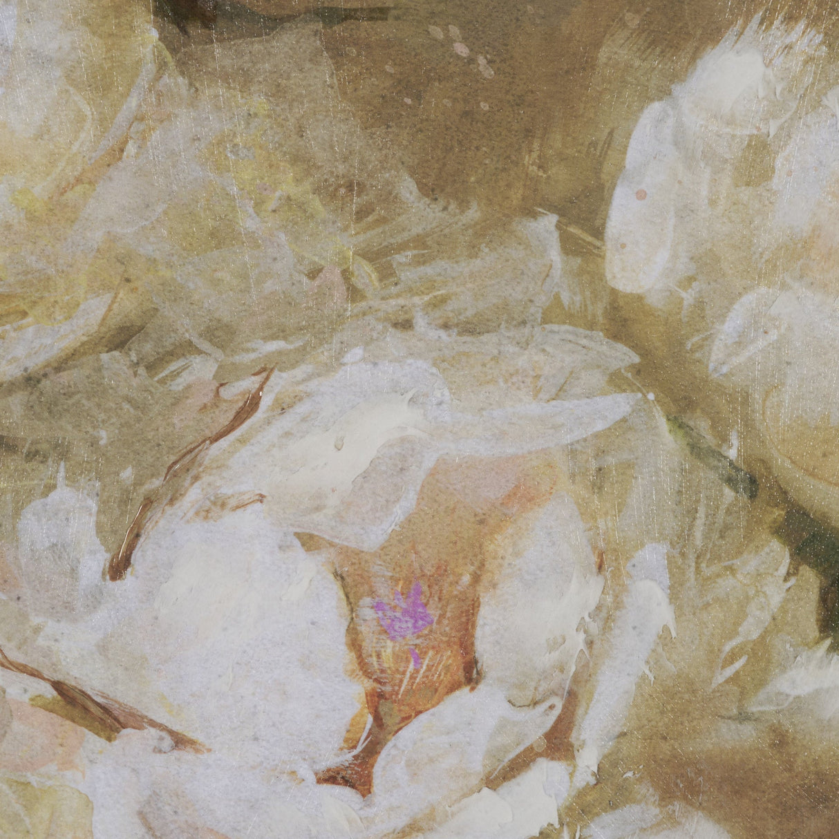 Exquisite Bloom by Mercana Studio Hand-Embellished Textured Framed Artwork Matted by Mercana at Eve Furniture