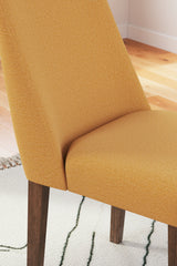 Extension Mustard & Brown Expandable Dining Room Set by Ashley at Eve Furniture