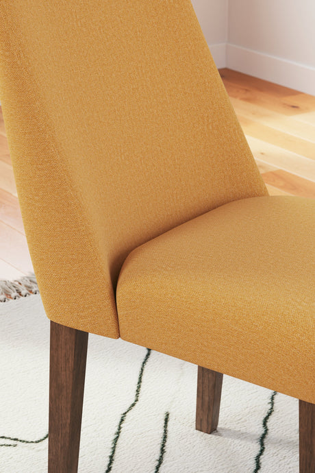 Extension Mustard & Brown Expandable Dining Room Set by Ashley at Eve Furniture