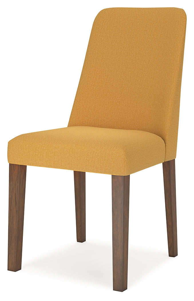 Extension Mustard & Brown Expandable Dining Room Set by Ashley at Eve Furniture