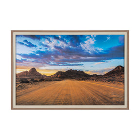 Extraordinary Skies by Mercana Studio Hand Embellished Textured Framed Photo Art Print Matted under by Mercana at Eve Furniture